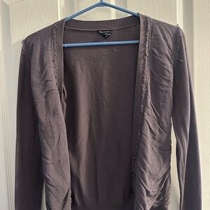 Club Monaco Women's Cardigan - Dark Purple